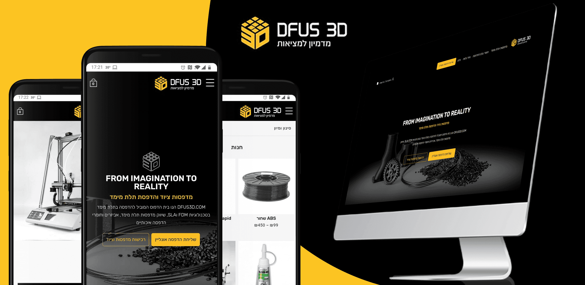 Dfus3D – הדמיה של הפרויקט שפיתחנו